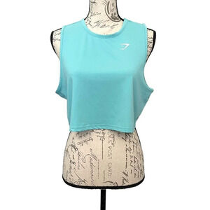 Gymshark Cropped Tank Top Size Medium